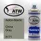 Preview: Aston-Martin, China Gray, 5171: 400ml Sprühdose, von ATW Autoteile West.